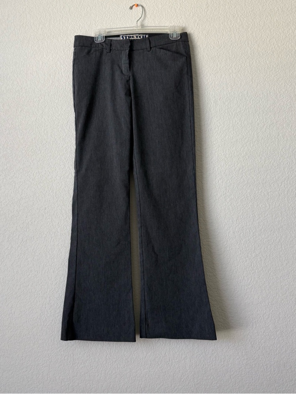 Steve & Barry's Dark Gray Flare Dress Pants